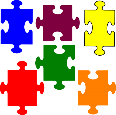 Jigsaw Puzzle Cliparts Pictures - Jigsaw Puzzle Clip Art (400x395), Png Download