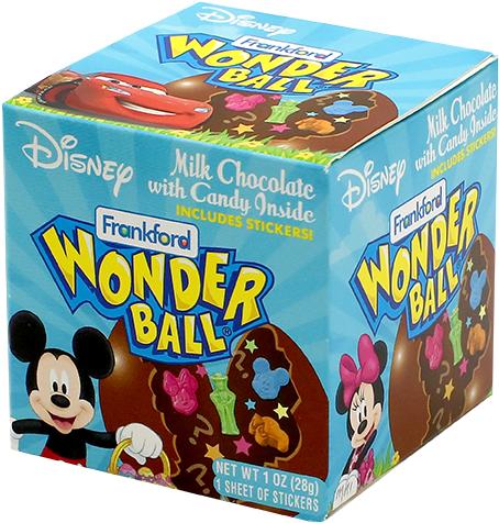 The Candy Lab - Wonder Ball Candy Mickey Mouse (479x497), Png Download