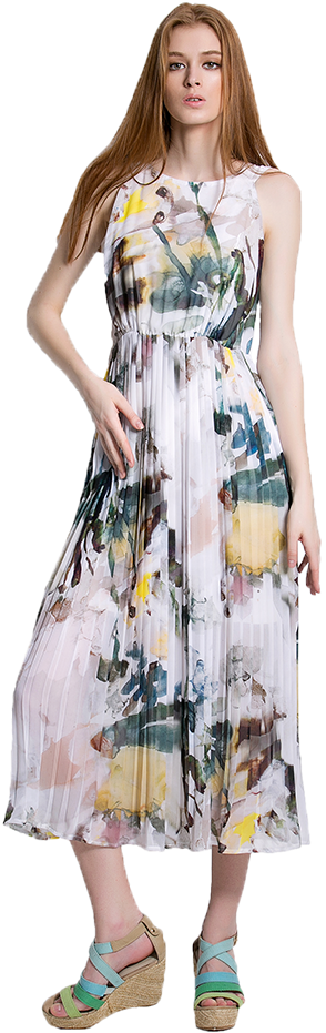 View Larger Image Women - Day Dress (669x1004), Png Download