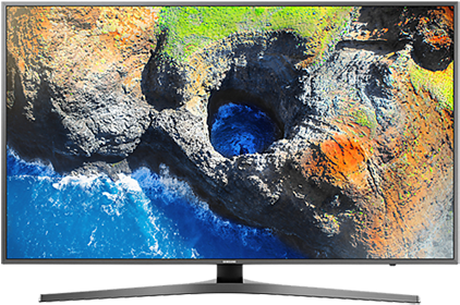 Uhd 4k Tv - Samsung 65mu6470 (448x488), Png Download