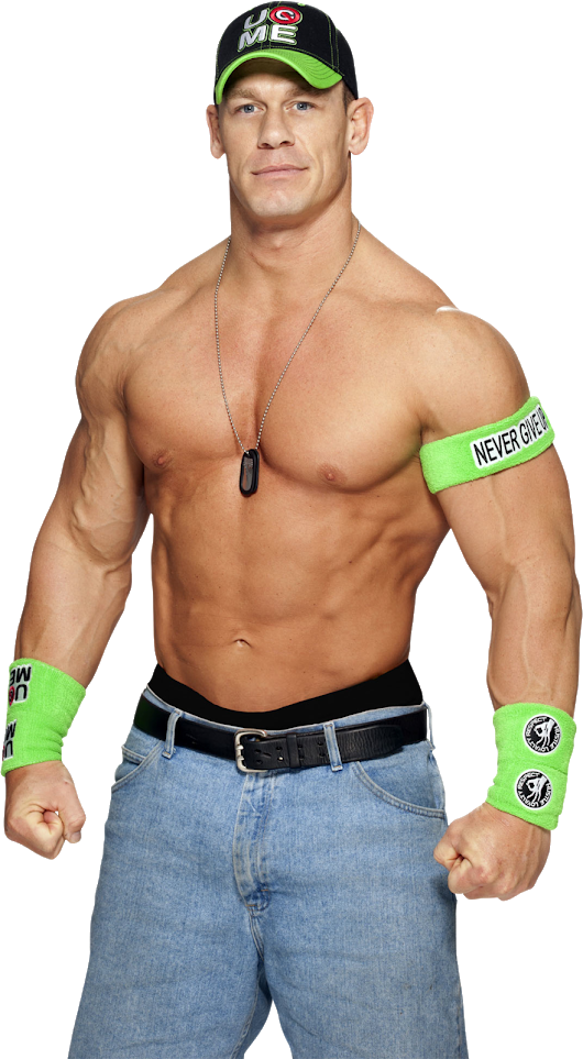 Photo - Wwe Render John Cena (530x963), Png Download