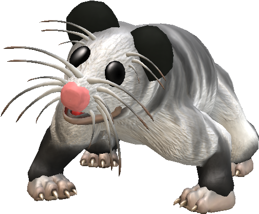 Dorite's Opossum - Mouse (531x442), Png Download