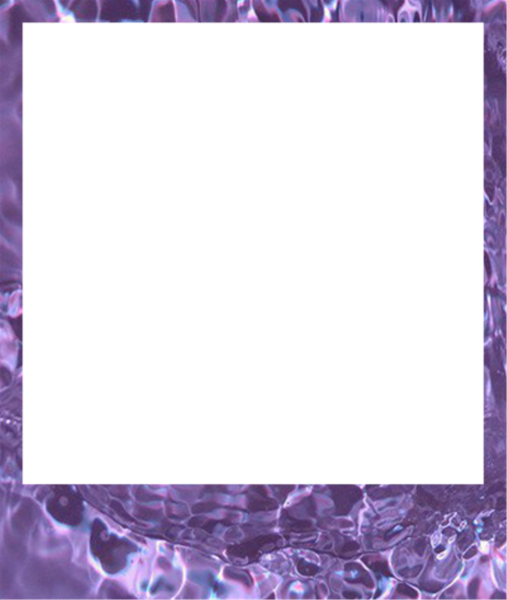 Free Overlay Tumblr Png - Polaroid Frame Png Purple (500x591), Png Download