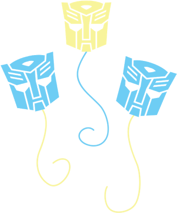 Autobot, Balloon, Cutie Mark, Equestria Girls, Equestria - Wallhogs Transformers: Age Of Extinction Autobots Wall (530x547), Png Download