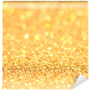 Christmas Gold Blinking Background Wall Mural • Pixers® - Christmas Day (400x400), Png Download