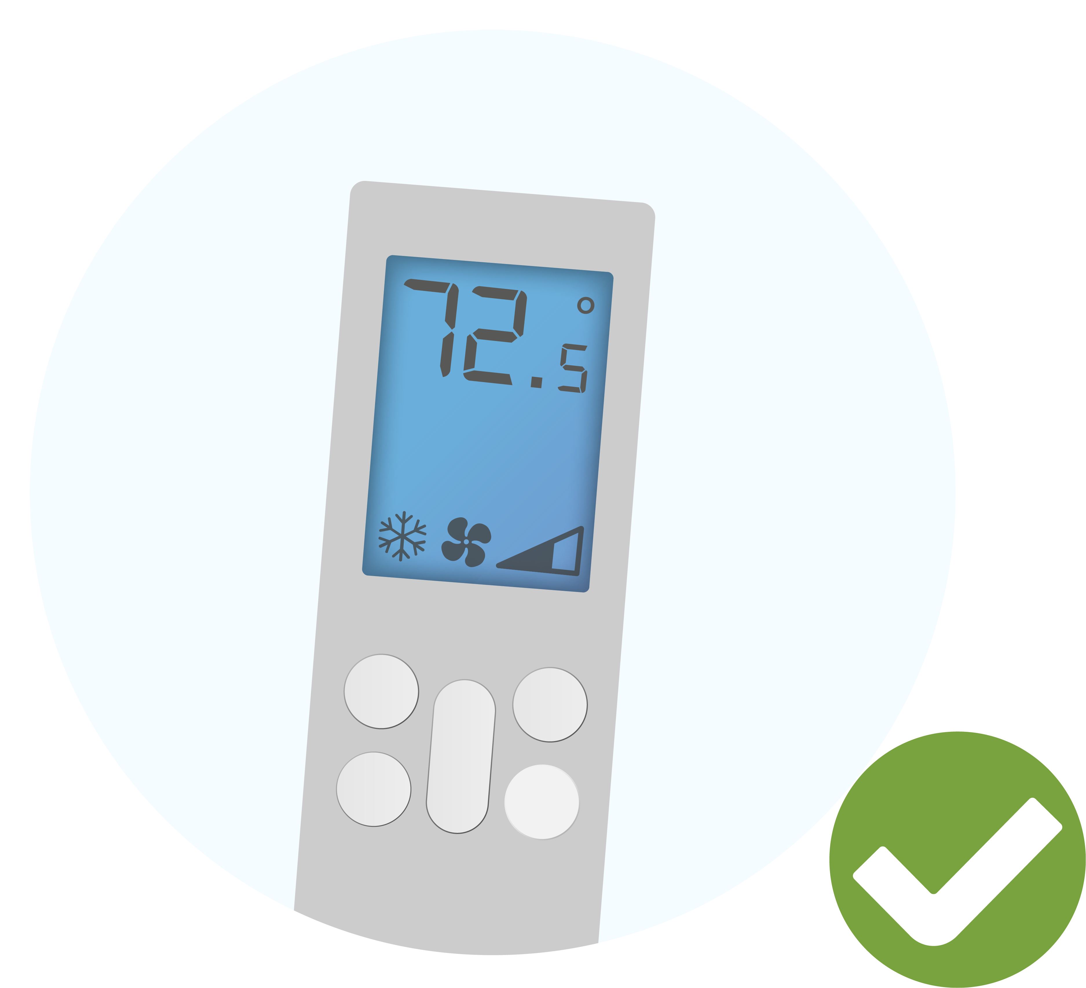 The Smart Ac Control Works With All Air Conditioners - Mp3 Player (3788x3593), Png Download