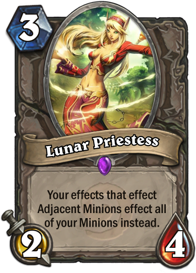 Cool Unique Effect If You Have A Lot Of Minions With - Mage Dragon Hearthstone Card (400x543), Png Download