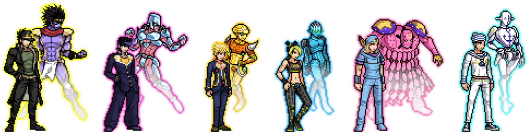🌀aeon🌀 On Twitter - Jojo's Bizarre Adventure (1200x317), Png Download