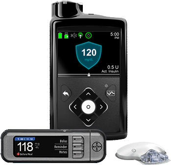 Minimed™ Paradigm™ 530g And Minimed™ Revel™ Insulin - Medtronic 670g (350x350), Png Download