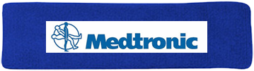 Medtronic Headband - Custom Headbands - 92-5052050 - Medtronic (428x400), Png Download