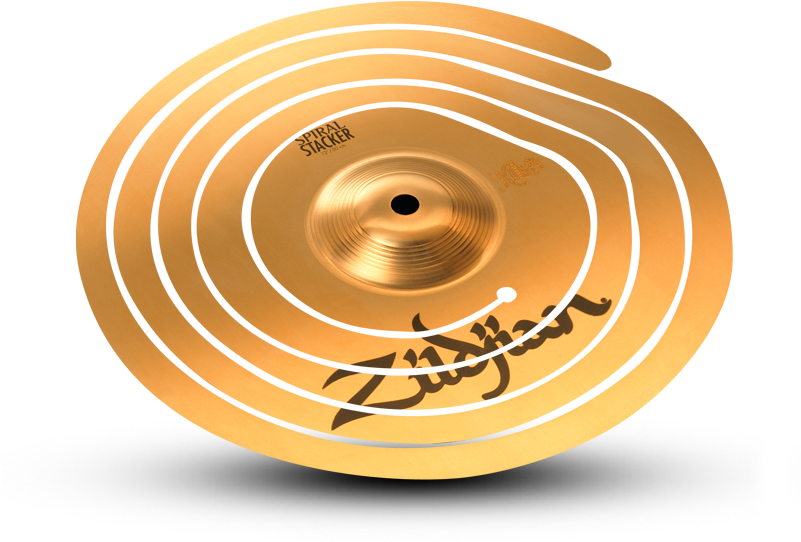 1 Of 3 Zildjian Effects Pack Really Cool Alternative - Zildjian Spiral Stacker 12 (800x800), Png Download