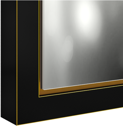 Black / Yellow - Window (480x480), Png Download
