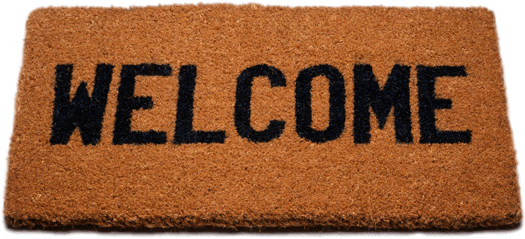 Objects - Doormats - God's Welcome Blessings [book] (527x248), Png Download