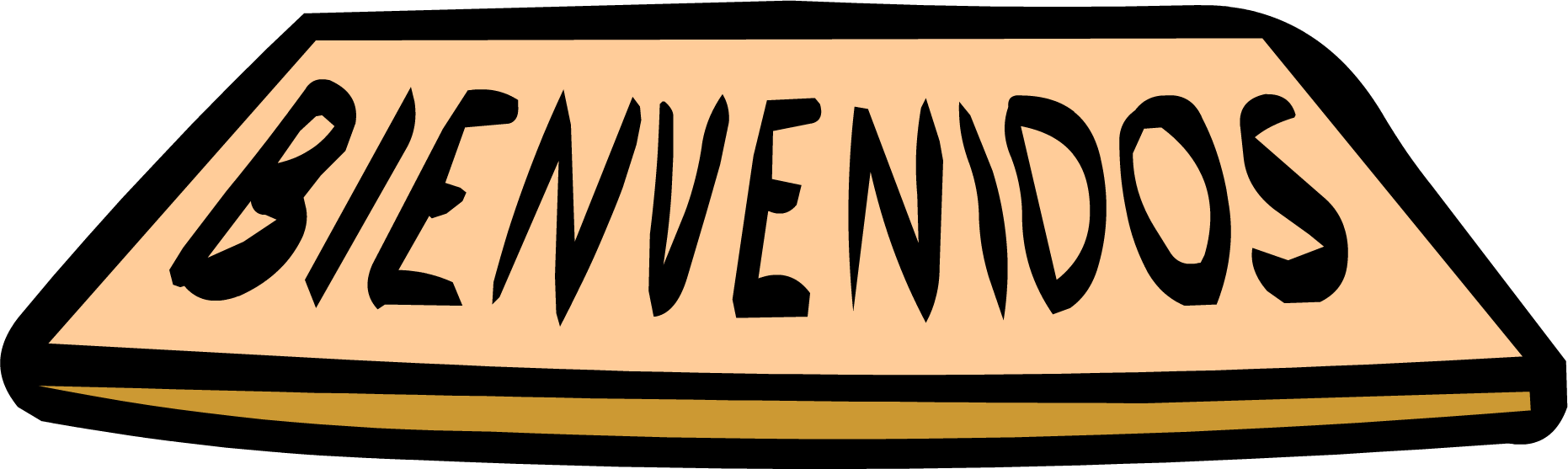 Welcome Mat Icon Es (1862x557), Png Download