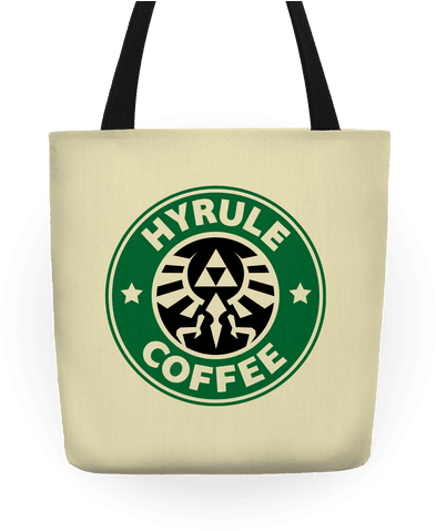 Tote13in Whi Z1 T Hyrule Coffee - Starbucks Facebook (484x484), Png Download