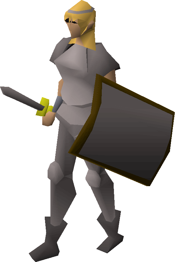 Warrior Woman - Warrior Woman Location Osrs (559x836), Png Download