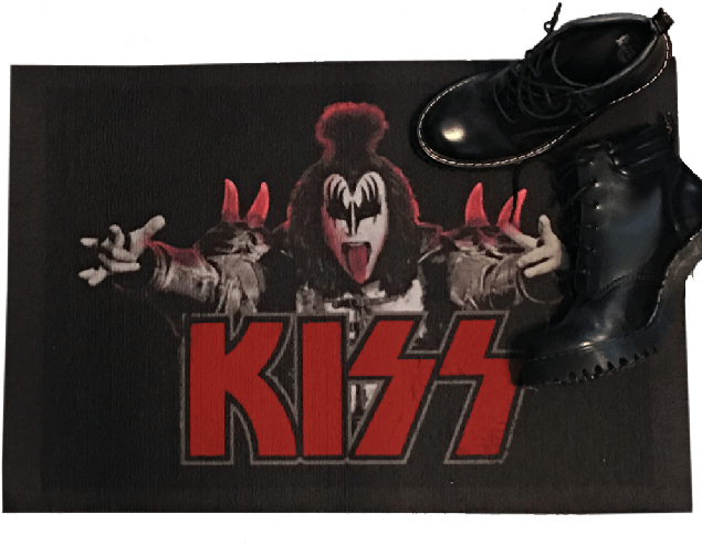 Gene Doormat - Kiss Mats (640x640), Png Download