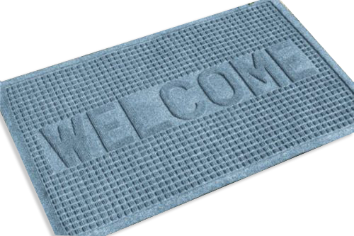 Water Hog Classic Mat Inlay “welcome” - Clark Street Bridge (500x333), Png Download