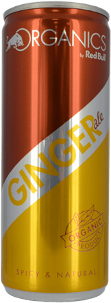 Red Bull Organics Ginger Ale (635x635), Png Download