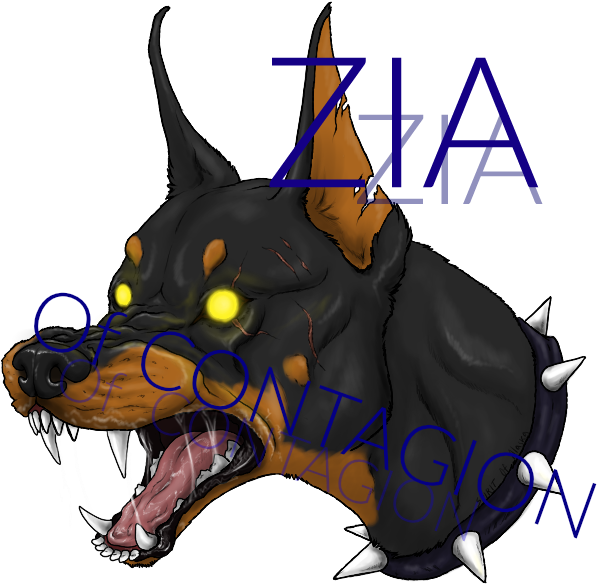Angry Dnjnoberman By Spirit Of Alaska-d6044ti - Aggressive Doberman Shirt (614x595), Png Download