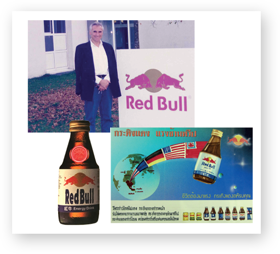 Later On, Dietrich Mateschitz, An Austrian Businessman - Red Bull 1987 Can (554x502), Png Download