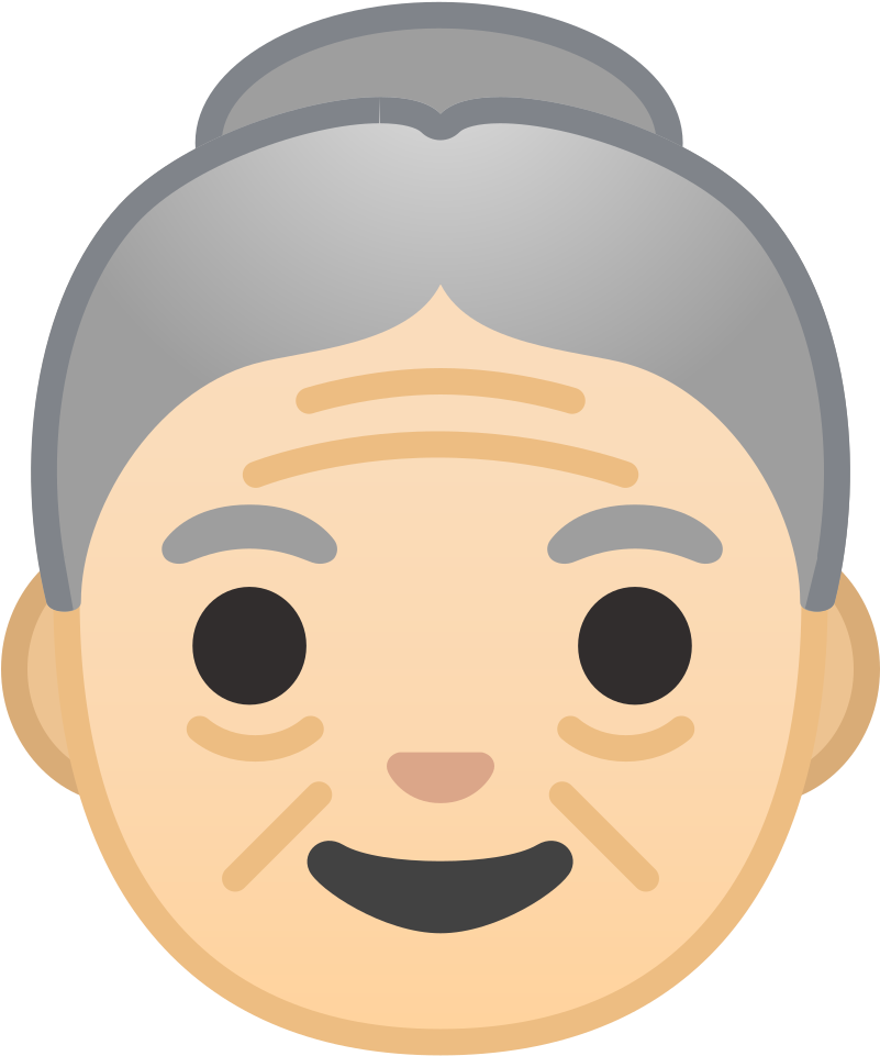 Download Svg Download Png - Old Man Emoji Png (1024x1024), Png Download