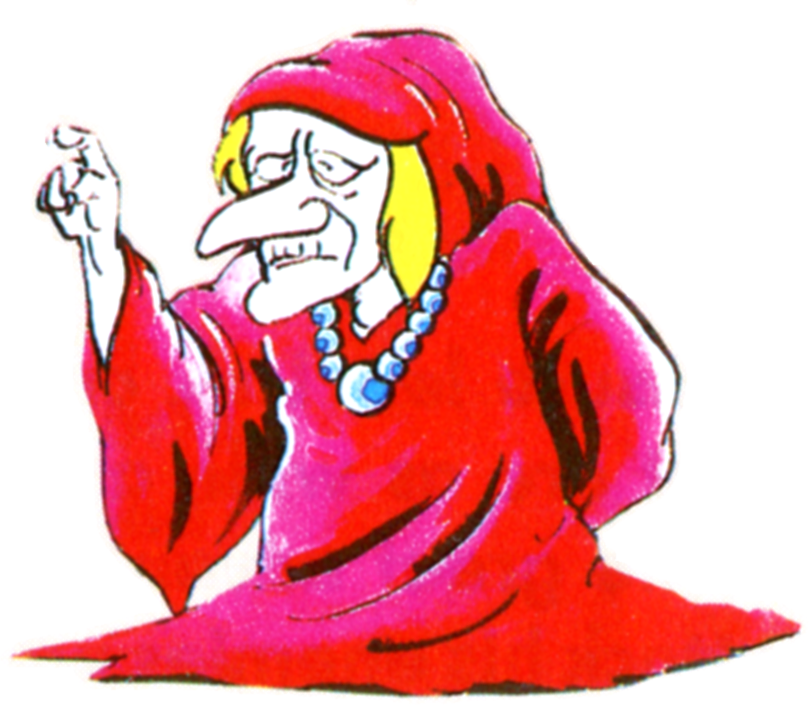 Zelda Old Woman (809x705), Png Download