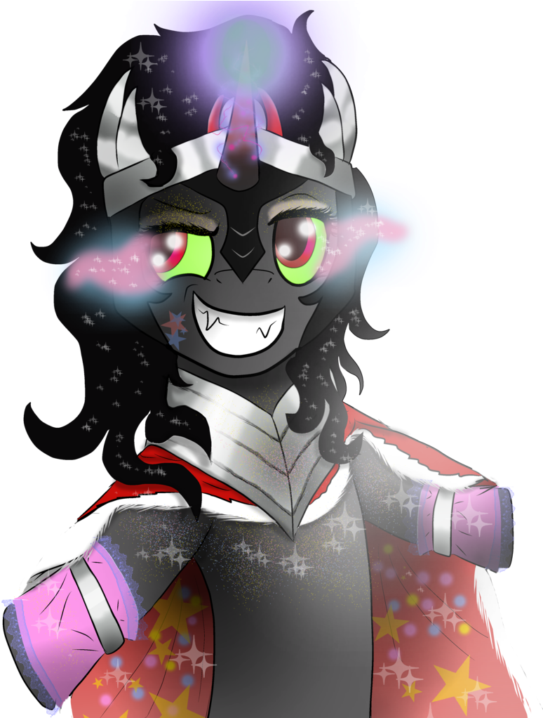 Dusk-spark, Fabulous, Glitter, Happy, King Sombra, - King Sombra (783x1021), Png Download