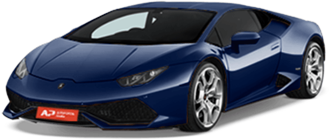 Lamborghini Huracan - Blue (1000x750), Png Download