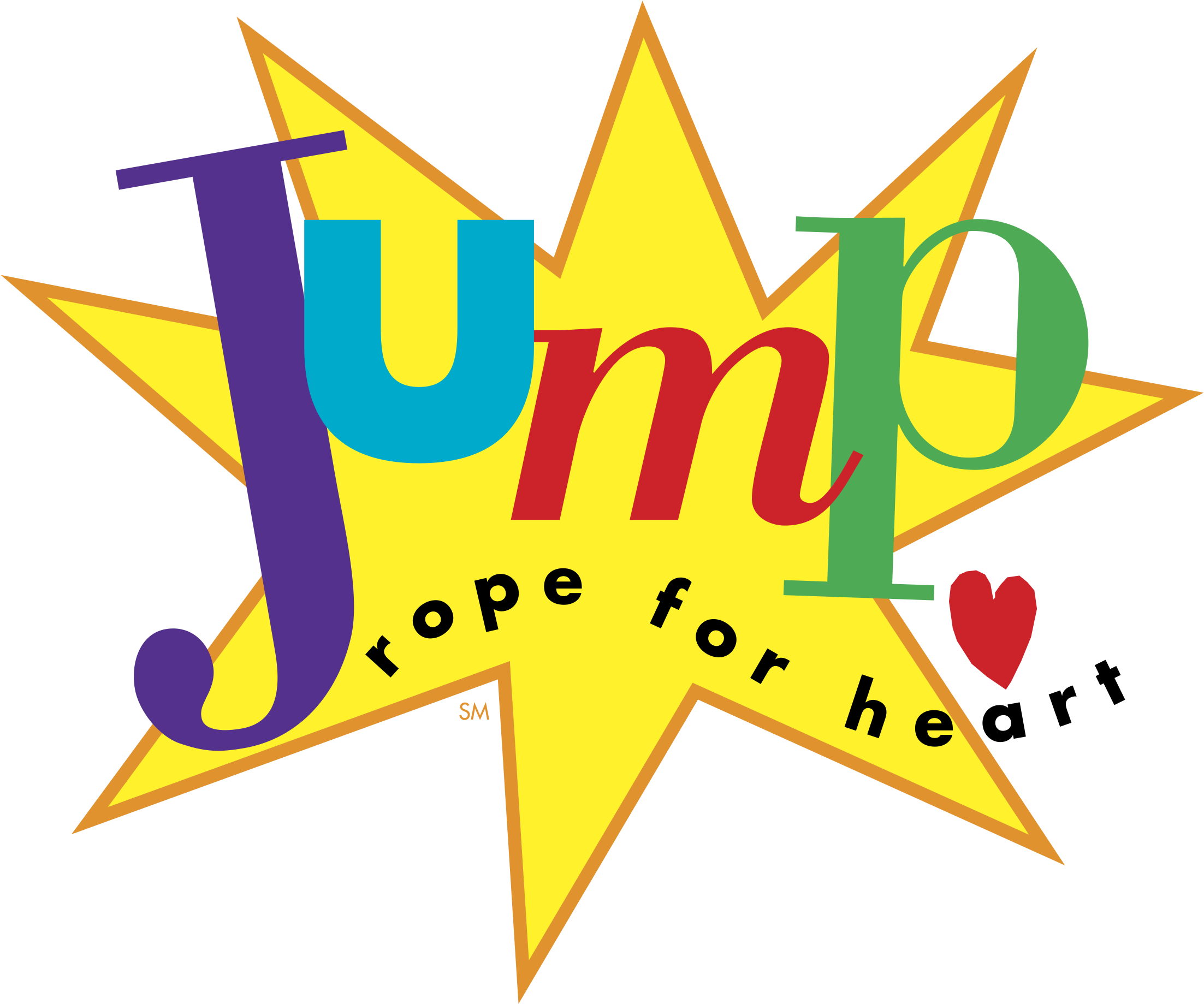 Jump Rope For Heart Logo Png Transparent - Jump Rope For Heart (2400x2400), Png Download