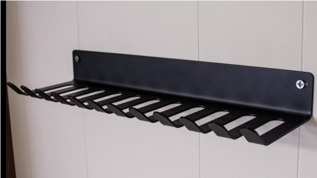 Wall Mounted Jump Rope Hanger Storage Rack - Ohio Fitness Garage (640x640), Png Download