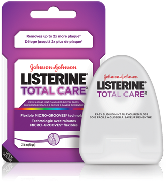 Listerine® Total Care® Easy Sliding Floss - Listerine Total Care Floss (330x442), Png Download