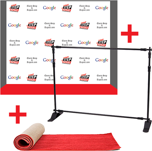 Mega Sale Red Carpet Step And Repeat Backdrops From - Red Carpet Backdrop Diy (500x500), Png Download