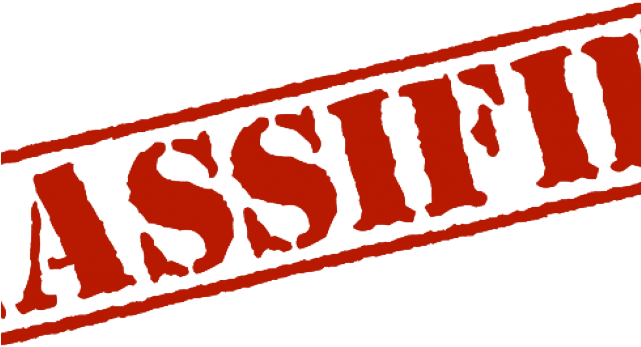 Rejected Stamp Clipart Snow - Classified Red (640x480), Png Download