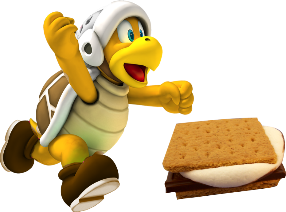 S'more Bro - Hammer Bro Mario (960x720), Png Download