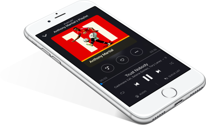 Deezer Premium Organisé Par Manchester United - Thumbnail (690x418), Png Download