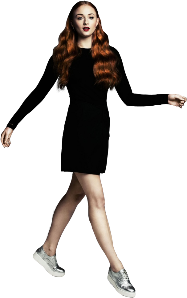 Sophie Turner Png High-quality Image - Sophie Turner Photoshoot Pool (792x1008), Png Download