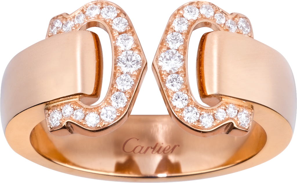 Logo Ringpink Gold, Diamonds - Cartier (1024x634), Png Download