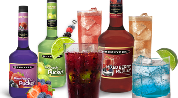 Easy Drinks, Classic Cocktails - Dekuyper Cocktails (586x316), Png Download