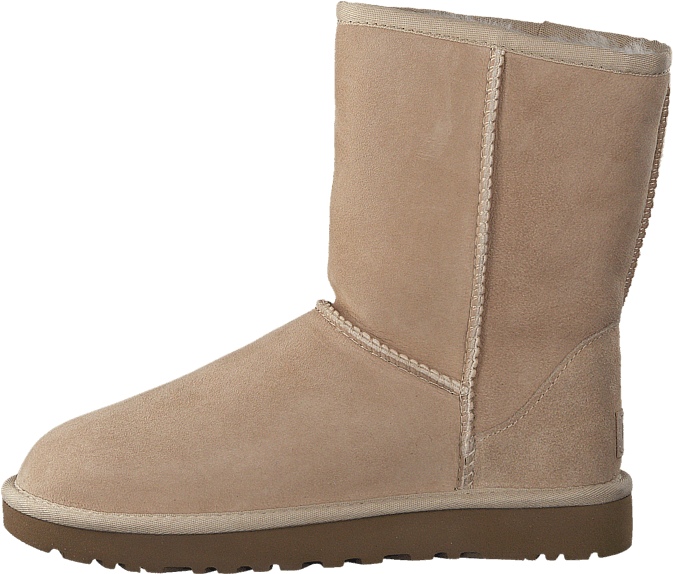 Köp Ugg Australia Classic Short Ii Sand Beiga Skor - Ruelala Ugg Women's Classic Short Ii Water-resistant (705x705), Png Download
