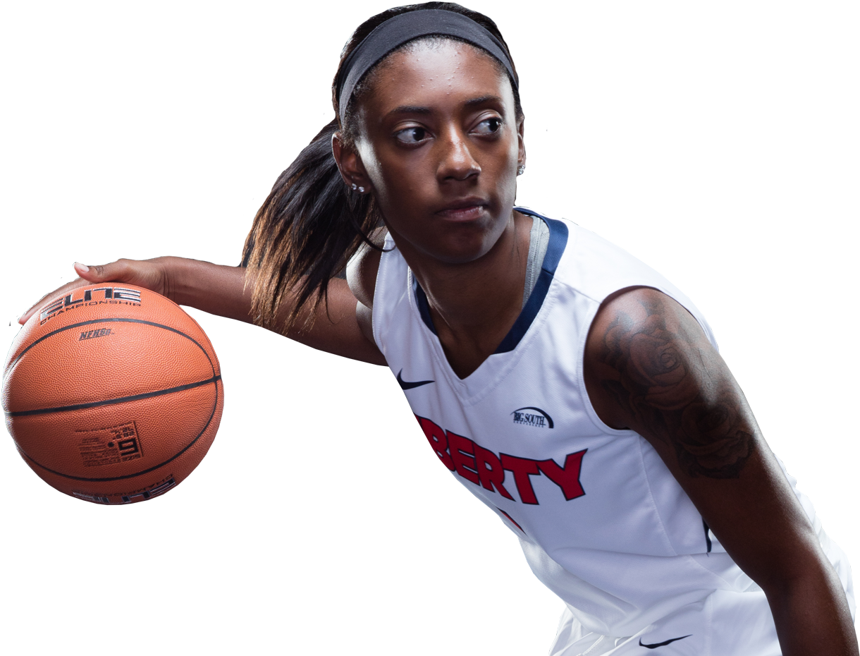 Women's Basketball - Liberty Flames Basketball Facebook (1236x932), Png Download