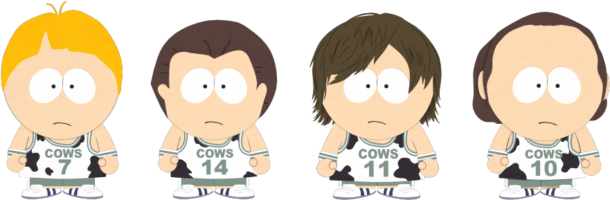 Cows Basketball Players - Basketball (960x540), Png Download