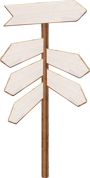 Outback Signpost (344x683), Png Download