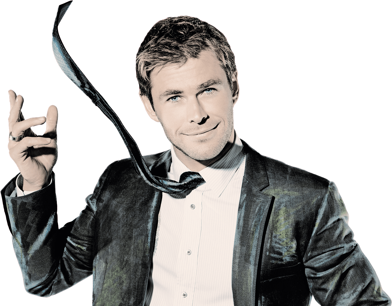 Chris Hemsworth Tie - Chris Hemsworth Png (1413x1080), Png Download