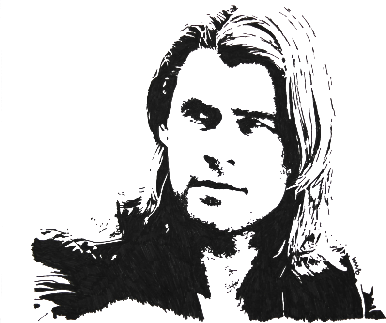 Chris Hemsworth (1000x667), Png Download