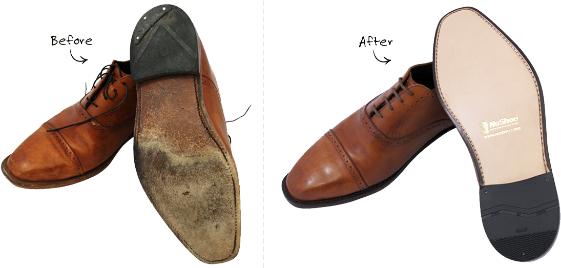Women S Shoes That Can Be Resoled - Resole Shoes (1200x522), Png Download