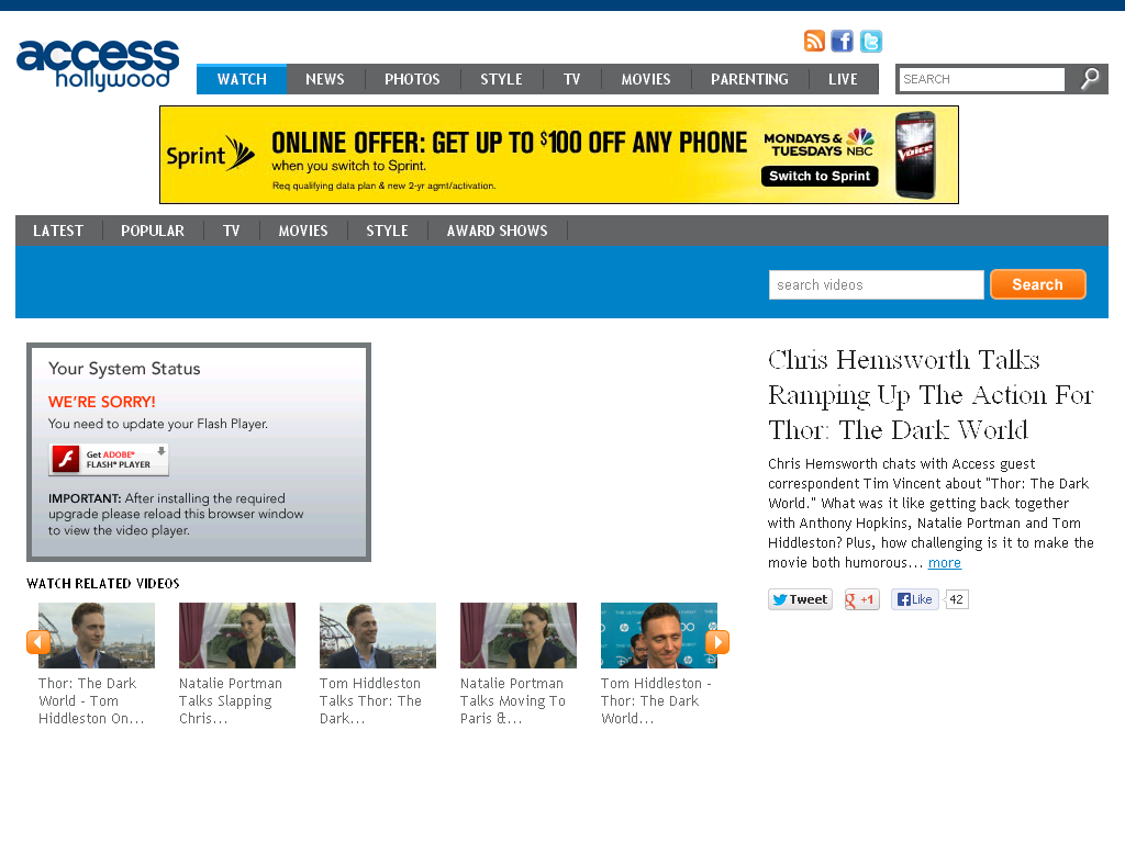 Chris Hemsworth Talks Ramping Up The Action For Thor - Access Hollywood (1024x768), Png Download
