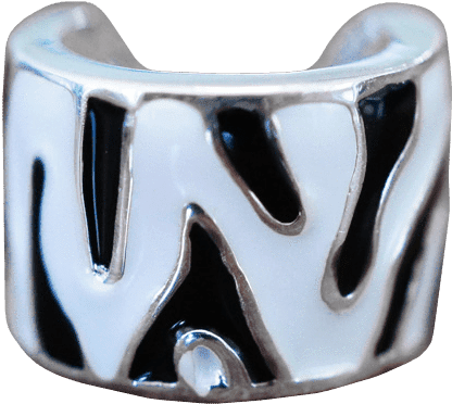 Zebra Print Stethoscope Charm - Prestige Medical Crystal Stethoscope Charms - Zebra (600x600), Png Download
