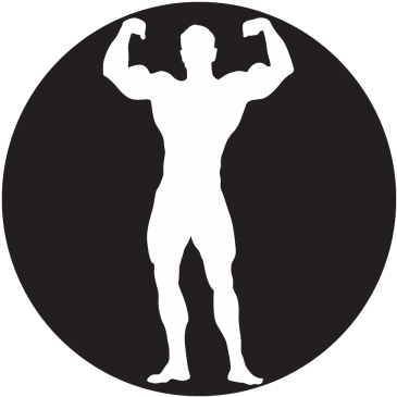 Strongman 1 Gobo - Non Stop Fitness 24hr Access Gym (400x400), Png Download