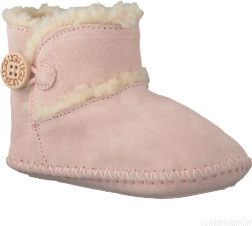 Roze Ugg Babyschoenen Lemmy Suède - Boot (500x500), Png Download